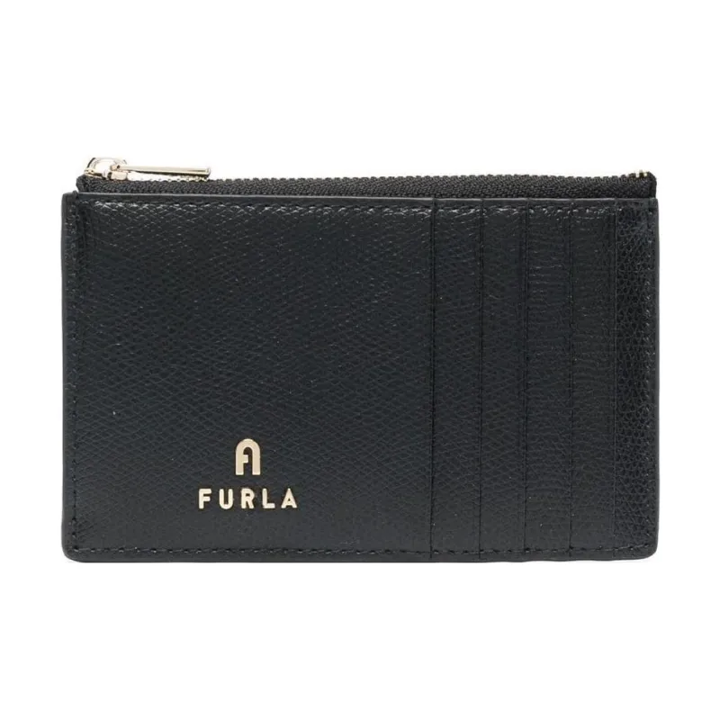 Furla Leather Card Holder Women's Black-0