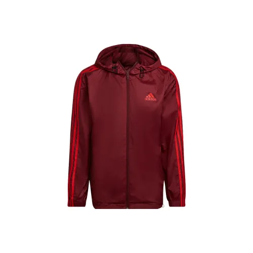 Adidas Jackets Men Dark Red