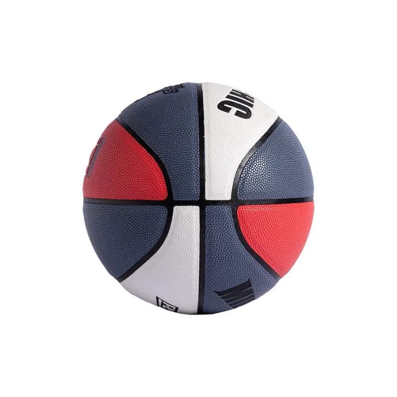 MILACHIC PU Basketball White Blue Red Size 7/Size 6 Ball Training-3