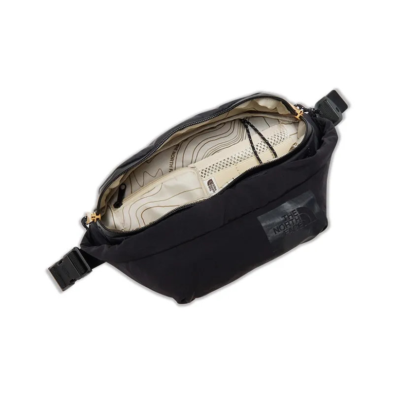 THE NORTH FACE Recycled Nylon One Shoulder Crossbody Fanny Pack Regular Unisex Black-3