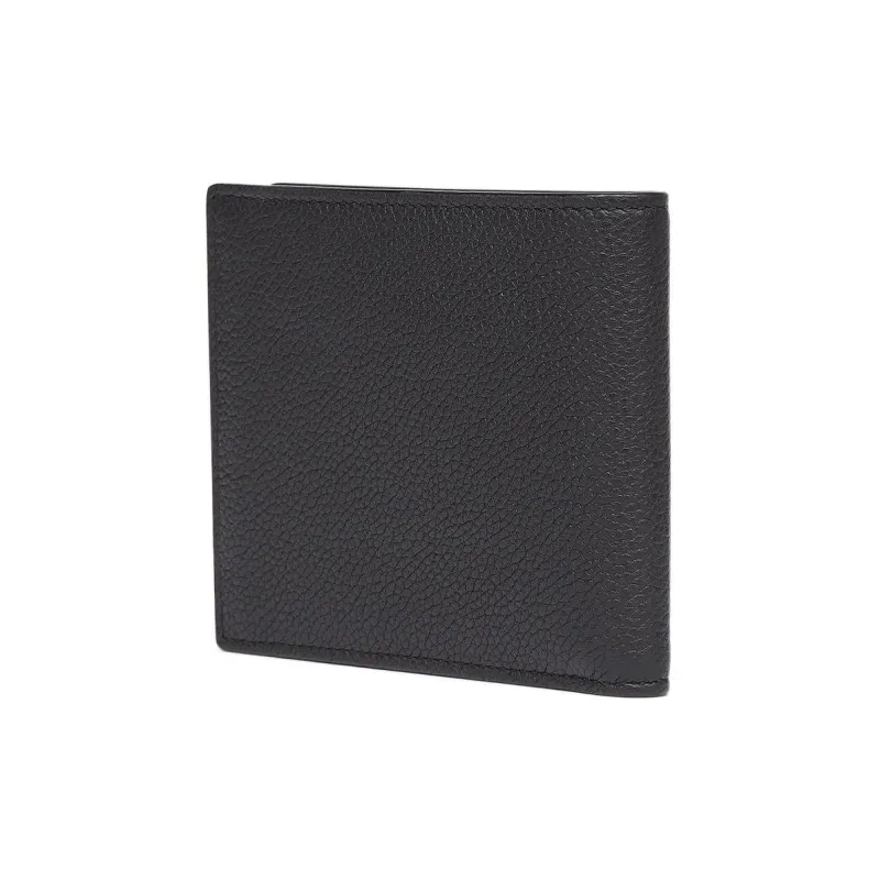 FENDI Calfskin Wallet Men's Black-1
