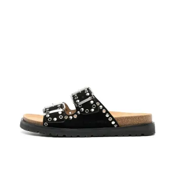 DSQUARED 2 Eyelet Detailed Double Buckle Sandals