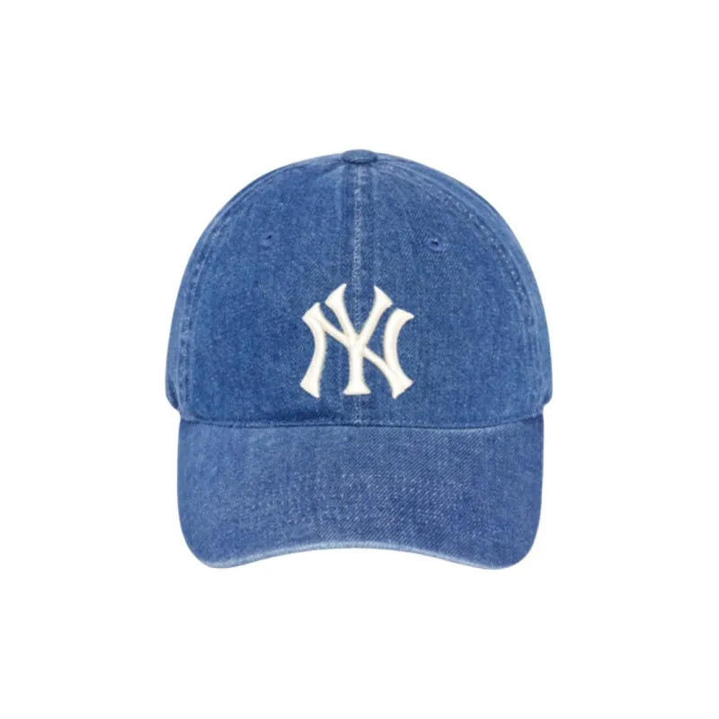 MLB Cotton Baseball Caps Unisex Blue-2
