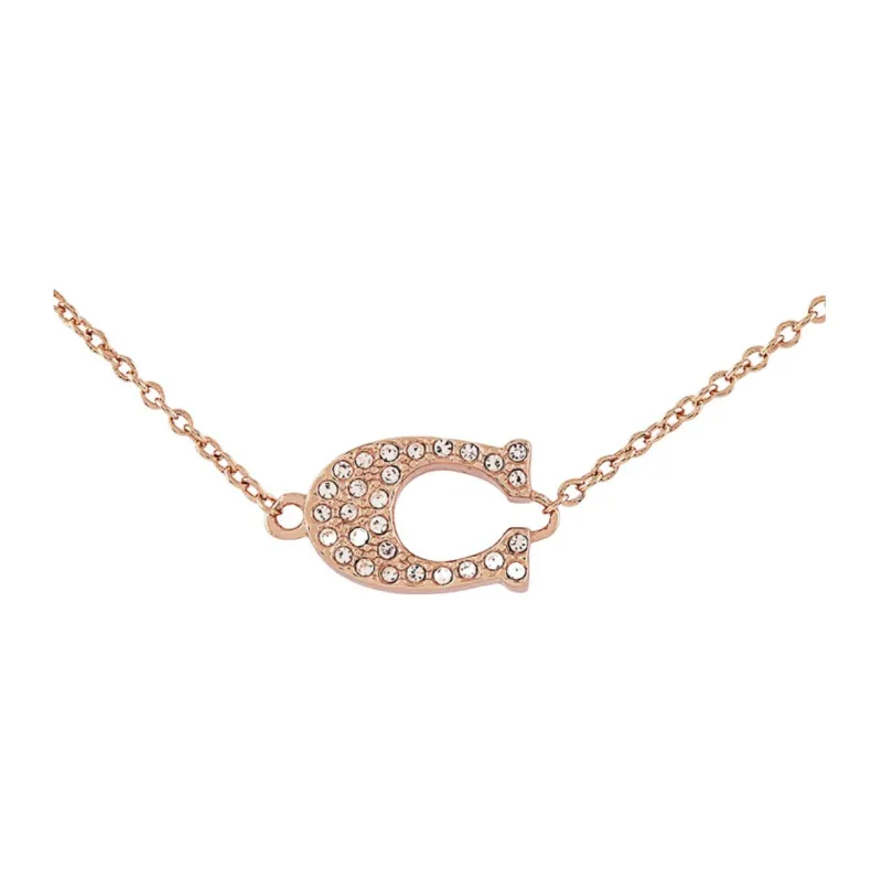 COACH Gold plated Brass Bracelets Women's Rose Gold-2