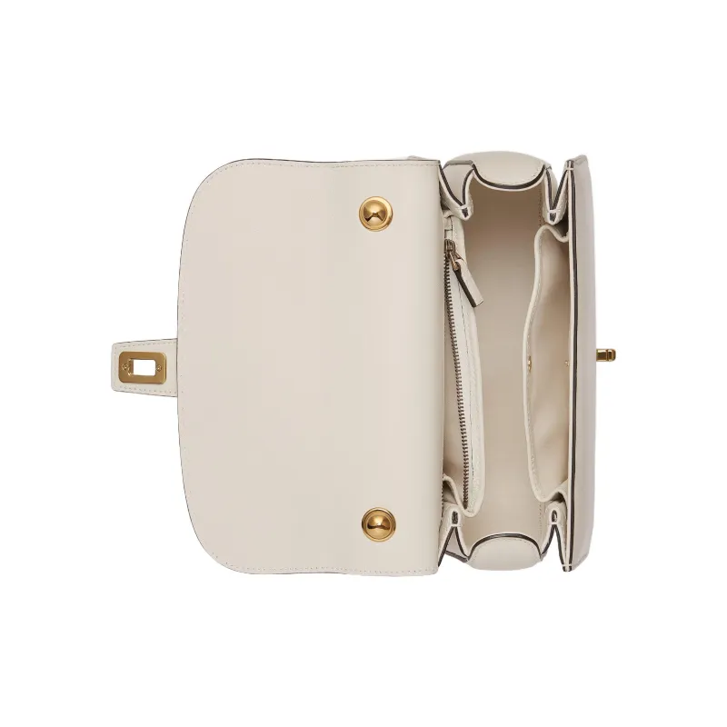 GUCCI Blondie Leather Shoulder Bag Crossbody Bag Handbag Small Size Women's White-5