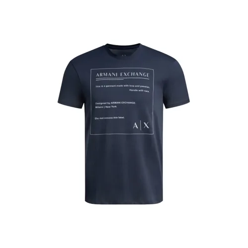 ARMANI EXCHANGE T-Shirts Men Navy