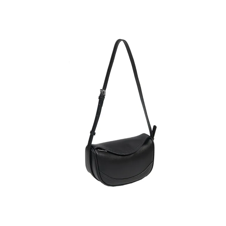 YOCAMU Cow Leather Shoulder Bag, Dumpling Bag, Crossbody Bag, Shoulder Bag Women's-11