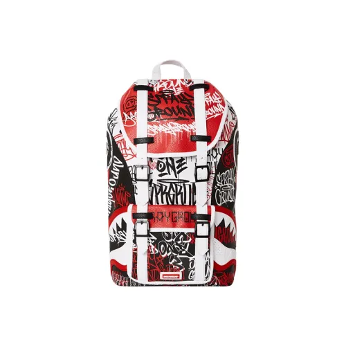 SPRAYGROUND PVC Polyvinyl Chloride Backpack Regular Unisex Red