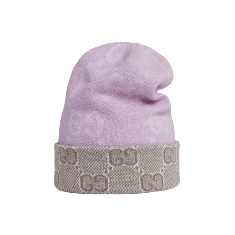 GUCCI Reversible Gg Wool Beanie-1