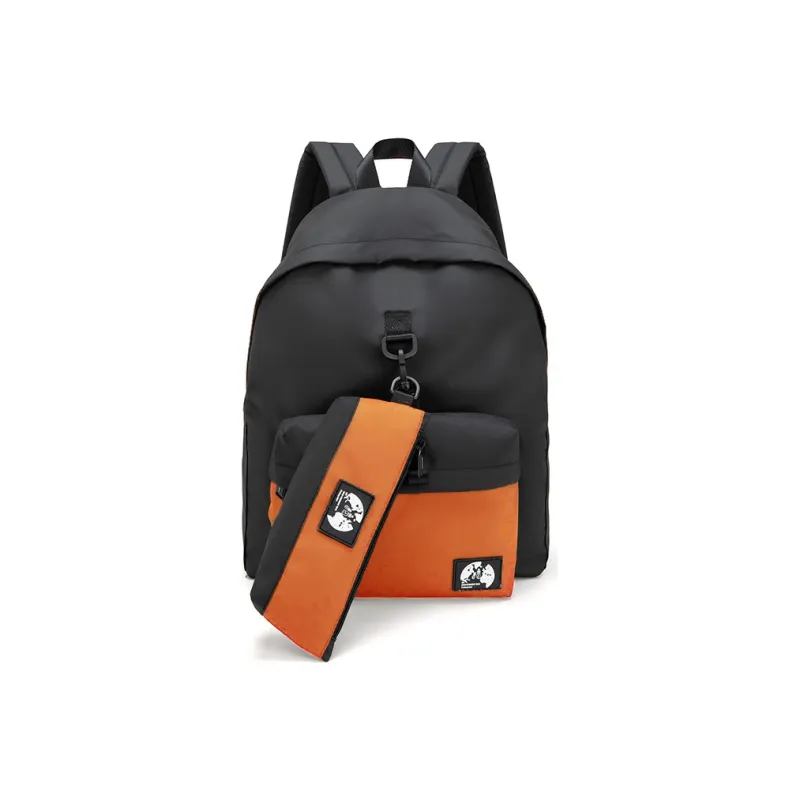 PETERPOINT Nylon Fabric Backpack Regular Unisex Multicolor-1