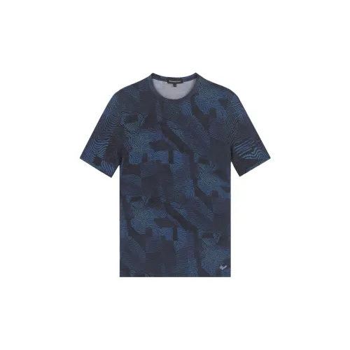 Ermenegildo Zegna T-Shirts Men Dark Blue