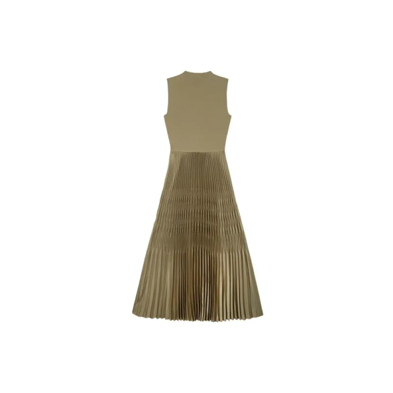 THEORY Sleeveless Dresses Women's Light Umber-1