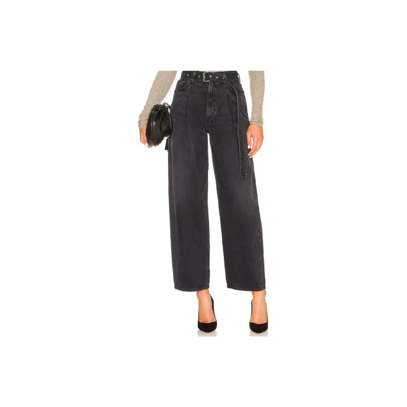 AGOLDE Jeans Women's Denim Black-1
