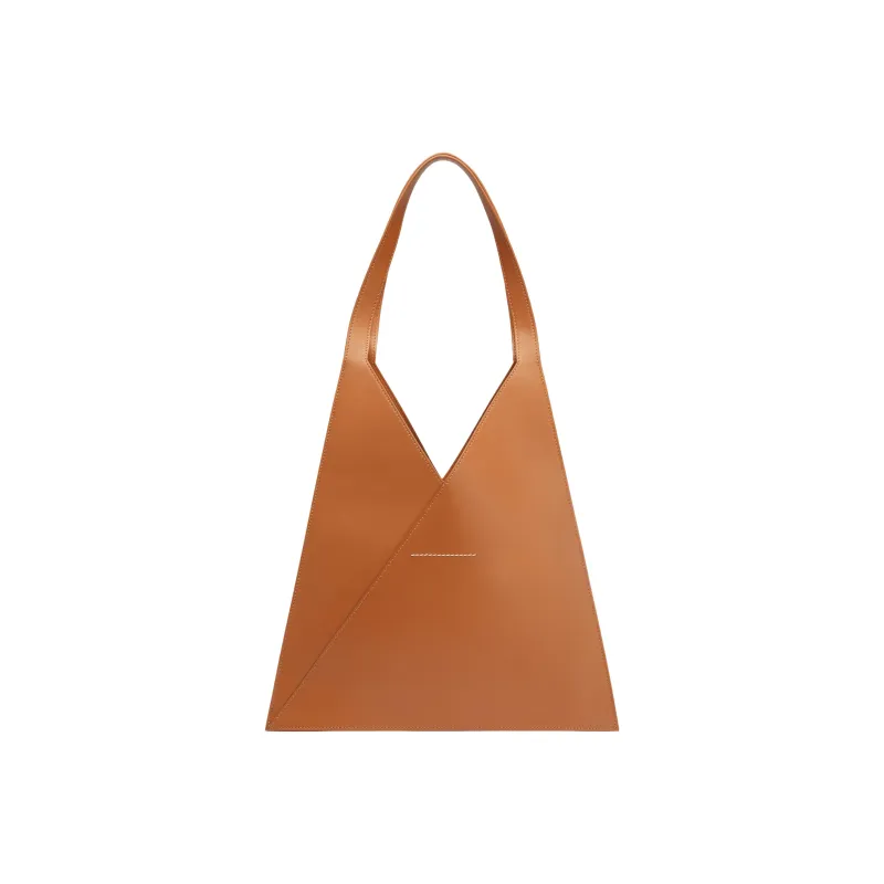 Maison Margiela Cow Leather Tote Bag, Shopping Bag, Shoulder Bag, Handbag Women's Brown-1