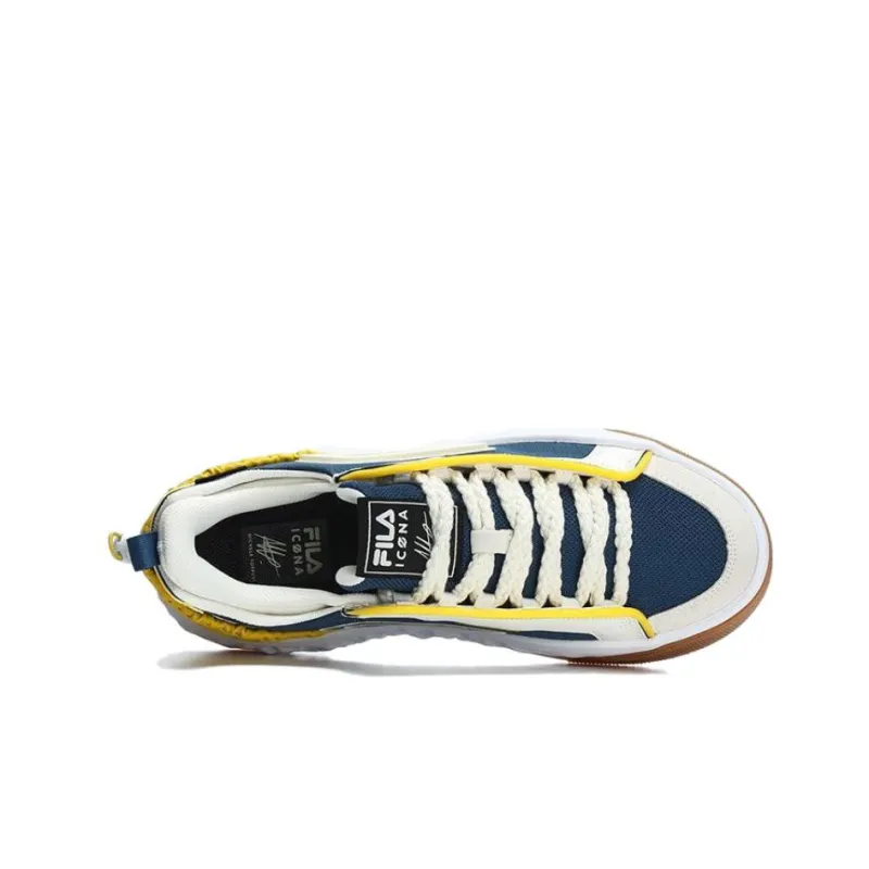 FILA Core Viva Fashion Icona Skate Shoes 'White Blue Yellow'-1