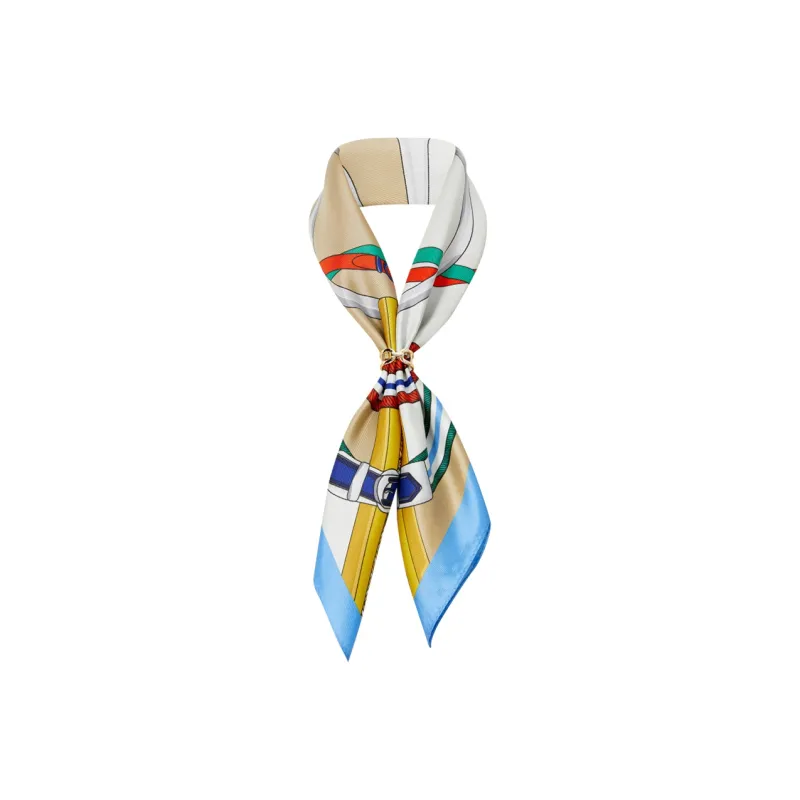 WENSLI Silk Scarves Women's-3