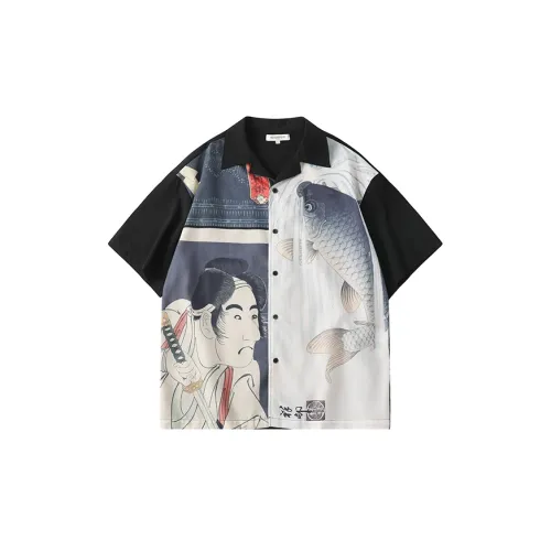 YOSHIYOYI Shirts Unisex Black