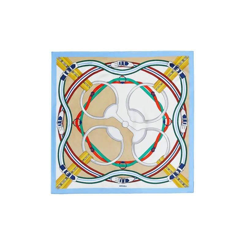 WENSLI Silk Scarves Women's-2