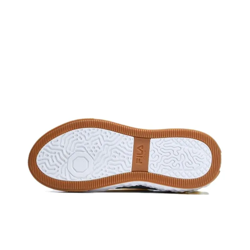 FILA Core Viva Fashion Icona Skate Shoes 'White Blue Yellow'-4