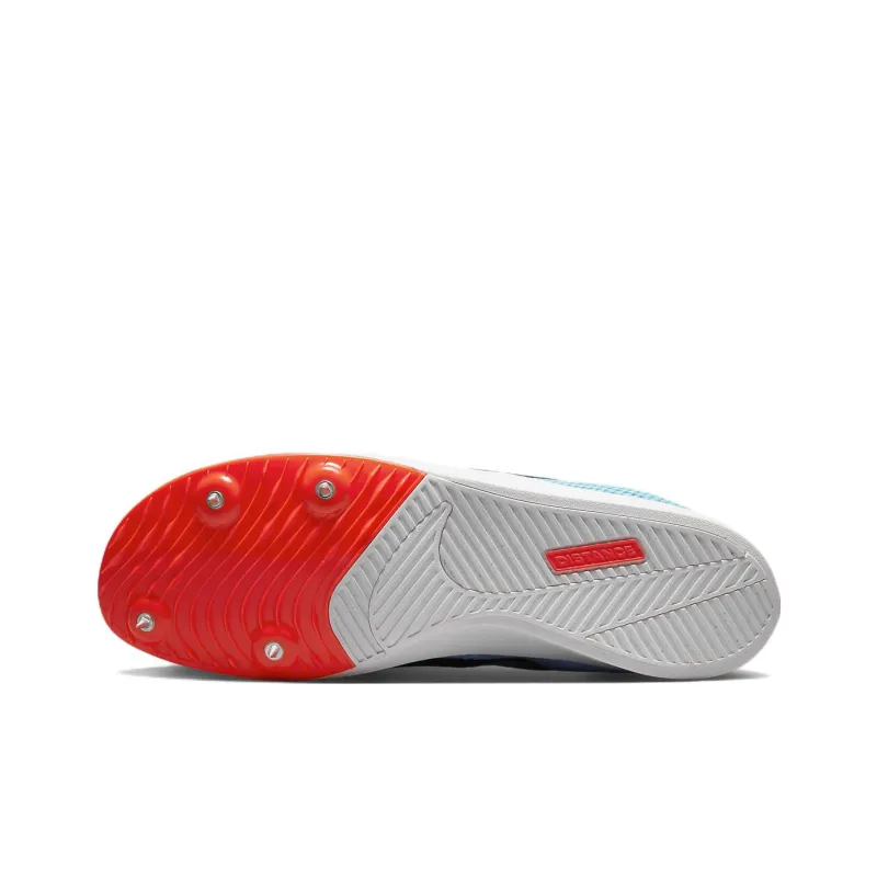 Nike Air Zoom Rival Distance Spikes 'Blue Chill'-4