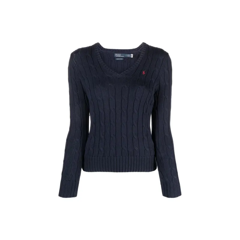Polo Ralph Lauren Kimberly Polo Pony Cable knit Jumper-2