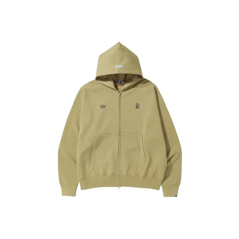 Bape Ursus Loose Fit Zip Up Hoodie-3