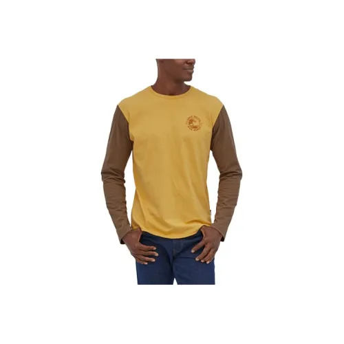 Patagonia T-Shirts Men Yellow