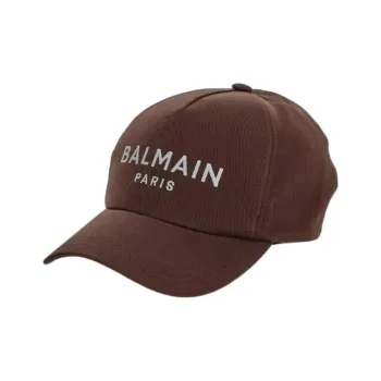 BALMAIN Baseball Caps Women's Brown