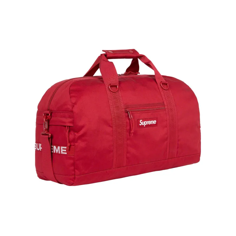 Supreme Nylon Luggage Bag Shoulder Bag Crossbody Bag Handbag Regular Unisex Red-1