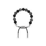 Obsidian alabaster bracelet RC860064