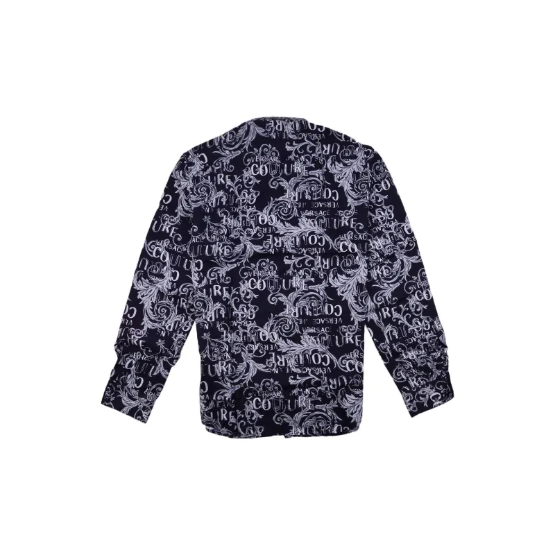 VERSACE JEANS COUTURE All over Baroque Logo print Shirt-1