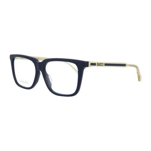 GUCCI Eyeglass Frames Unisex Blue