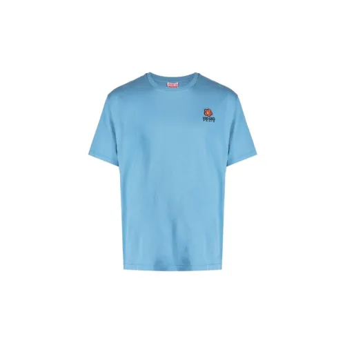 KENZO Boke Flower Series T-Shirts Men Cyan