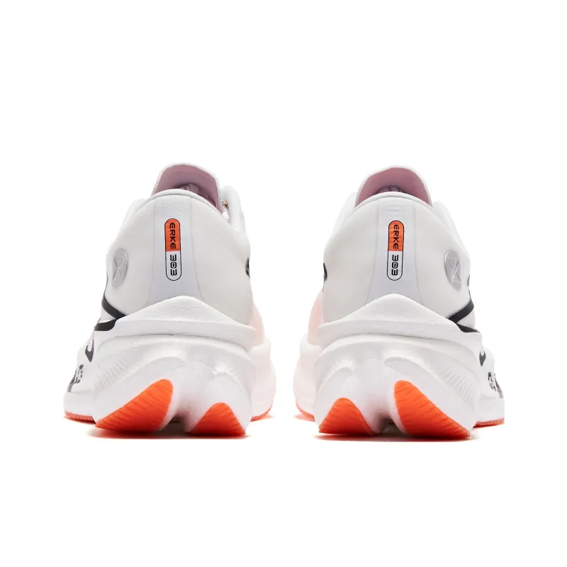 Erke Zhijing 1.0 Cushioned Slip Resistant Low Top Qi Technology Running Shoes Women's Swan Color-4