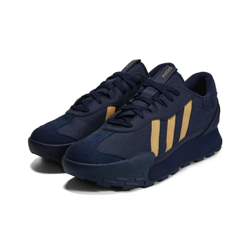 adidas neo Futro Mixr Dark Blue Yellow-2