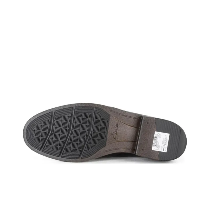 Clarks Dress Shoes Men Low Top Black-4