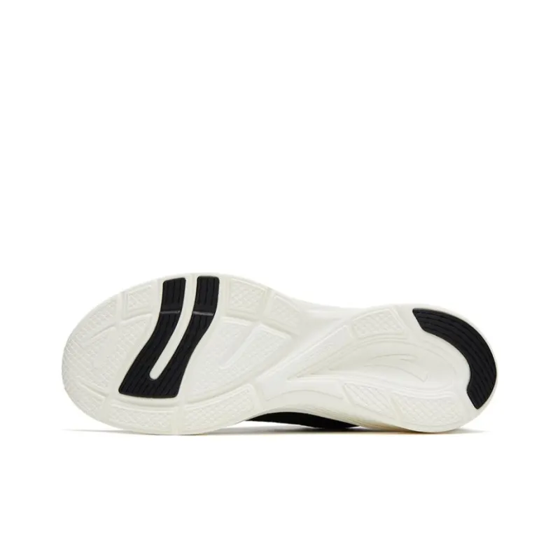 Anta Breathable Cushioning Low Top Running Shoes Women's Black-4