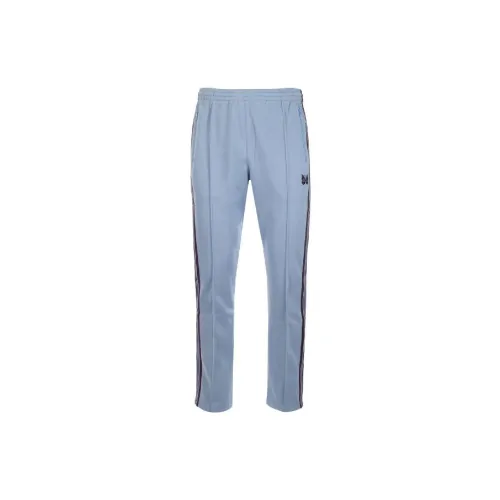 Needles Knitted Sweatpants Men Light Blue