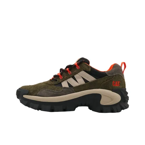 CAT Hiking / Trekking Shoes Unisex Low-Top Army Green/Black/Orange