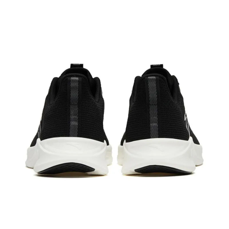 Anta Running Collection Slip Resistant, Abrasion Resistant, Breathable Low Top Running Shoes Men's Black White-3