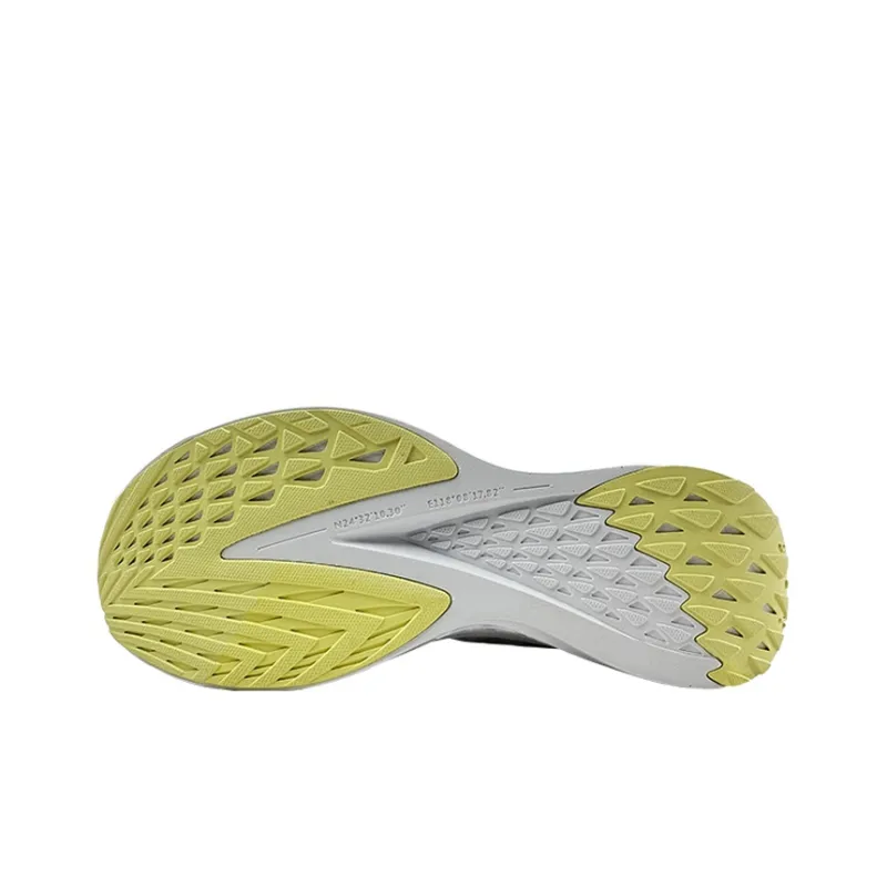 361° Anti Slip Wear Resistant Low Top Running Shoes Women's White Blue-4
