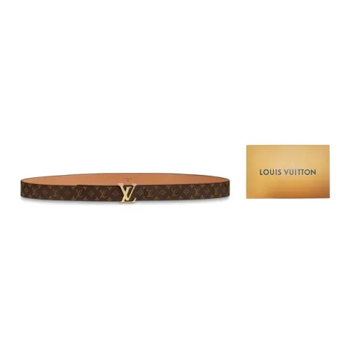 LOUIS VUITTON Leather Belts Women's