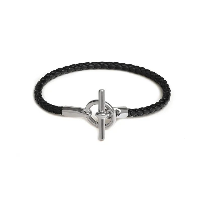 HERMES Calfskin Bracelets Unisex-0