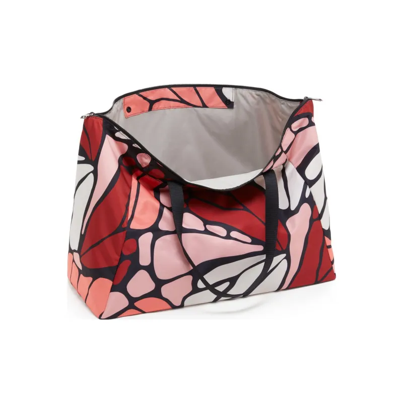 TUMI Voyageur Fabric Tote Bag Shopping Bag Handbag Women's Red-1