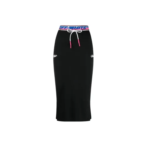 OFF-WHITE Casual Long Skirts Women's Black