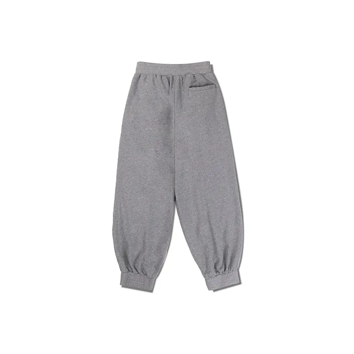 OSCill Knitted Sweatpants Unisex Gray-1