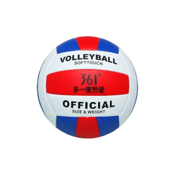 361° PVC Size 5 Volleyball Unisex White Red Blue