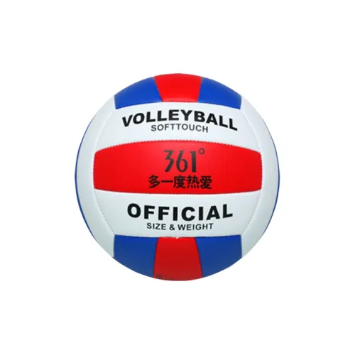 361° PVC Size 5 Volleyball Unisex White Red Blue