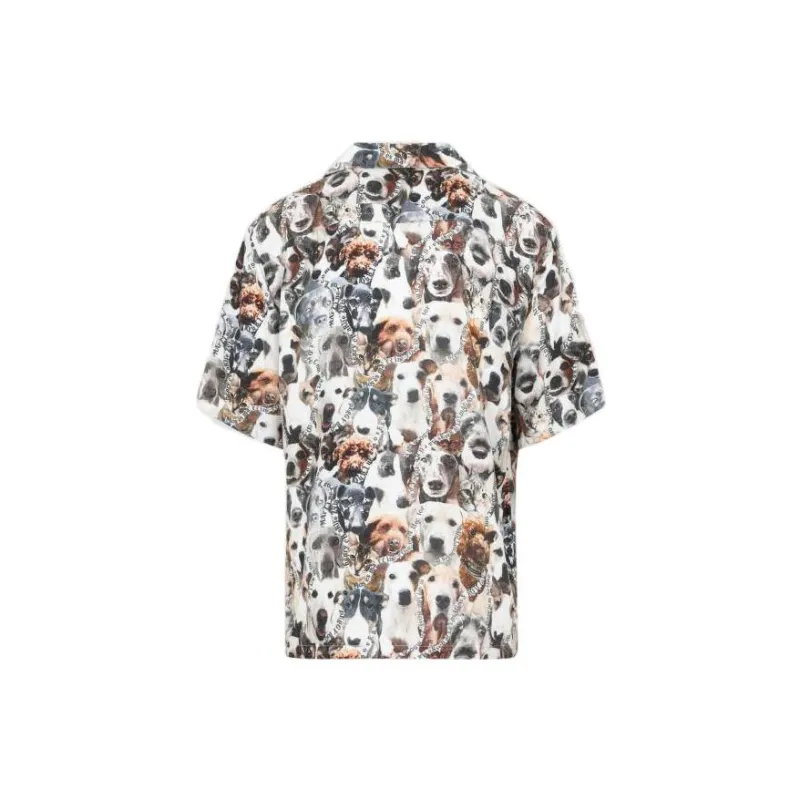 Martine Rose Pet print Short sleeved Shirt-1