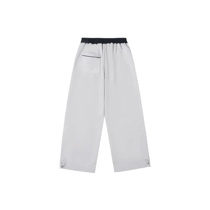 MeiHaoStore Knitted Sweatpants Women's Gray-1